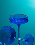 Purchase Stylish Vacation Blue Coupe Glasses for a Perfect Vacation