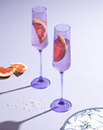 Shop Quality Serendipity Lilac Flute Glasses for Your Collection