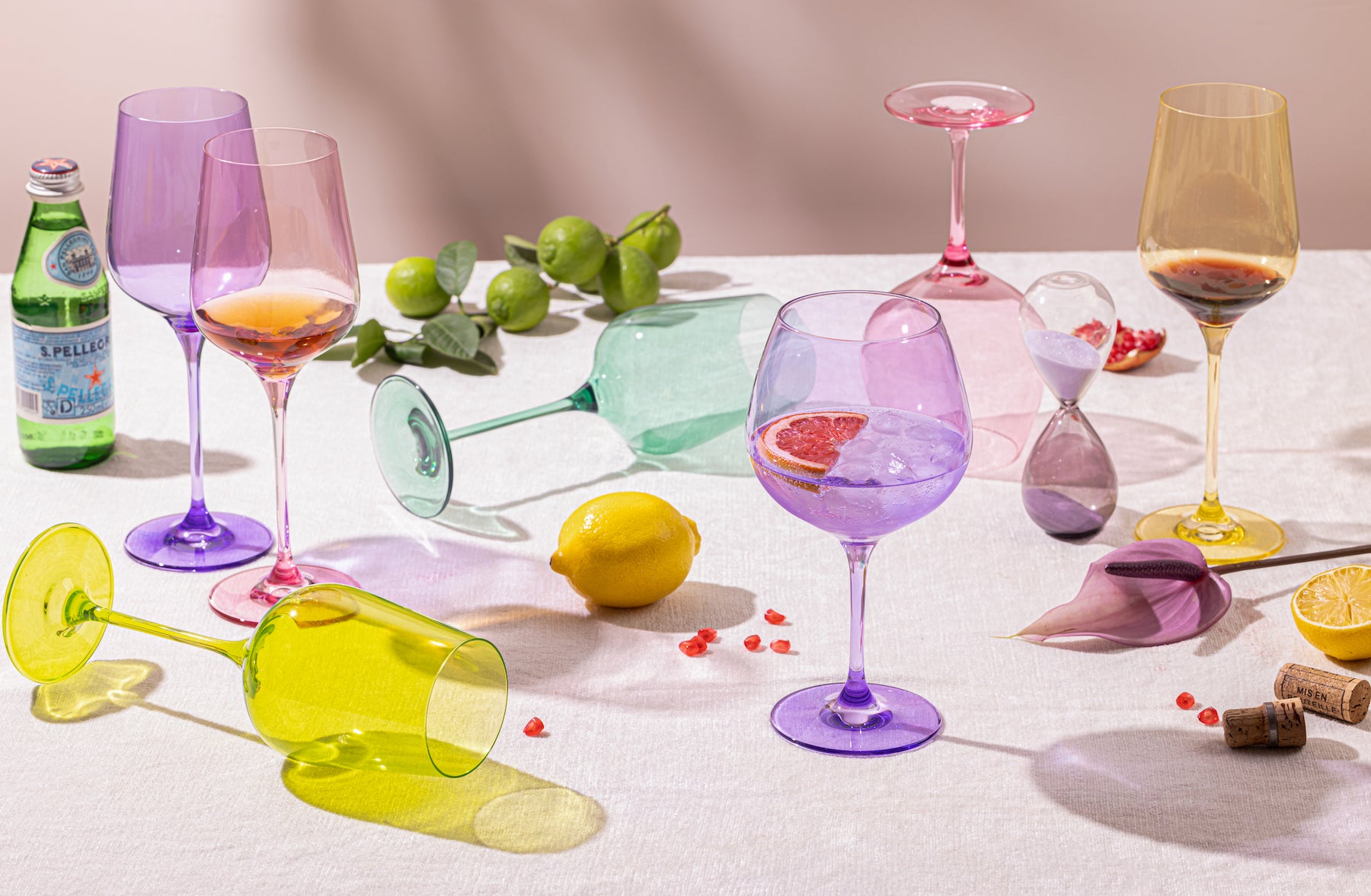 Pastel Glassware Sets – Colourful Keepsakes by Rayt – Rayt India