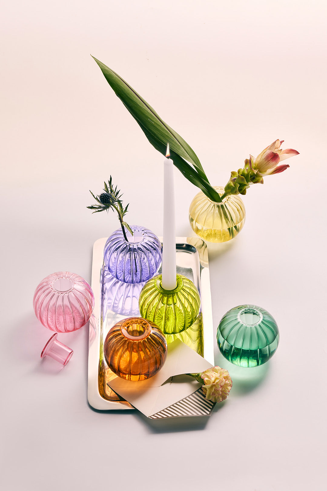 Multi-use vase and candle stand for Diwali decoration