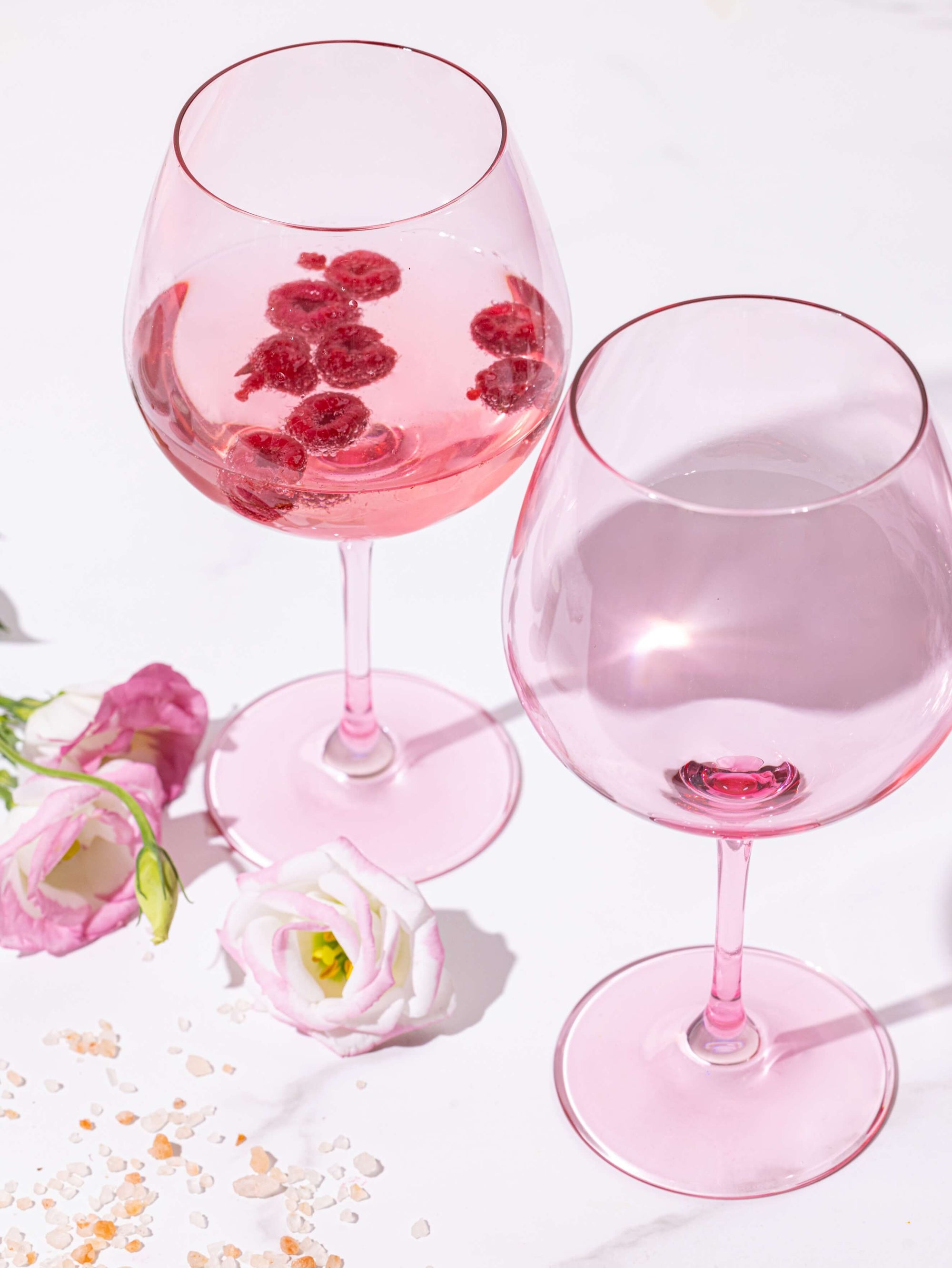 Purchase Peonies Pink Gin Goblet Glasses – Online, Fast & Reliable