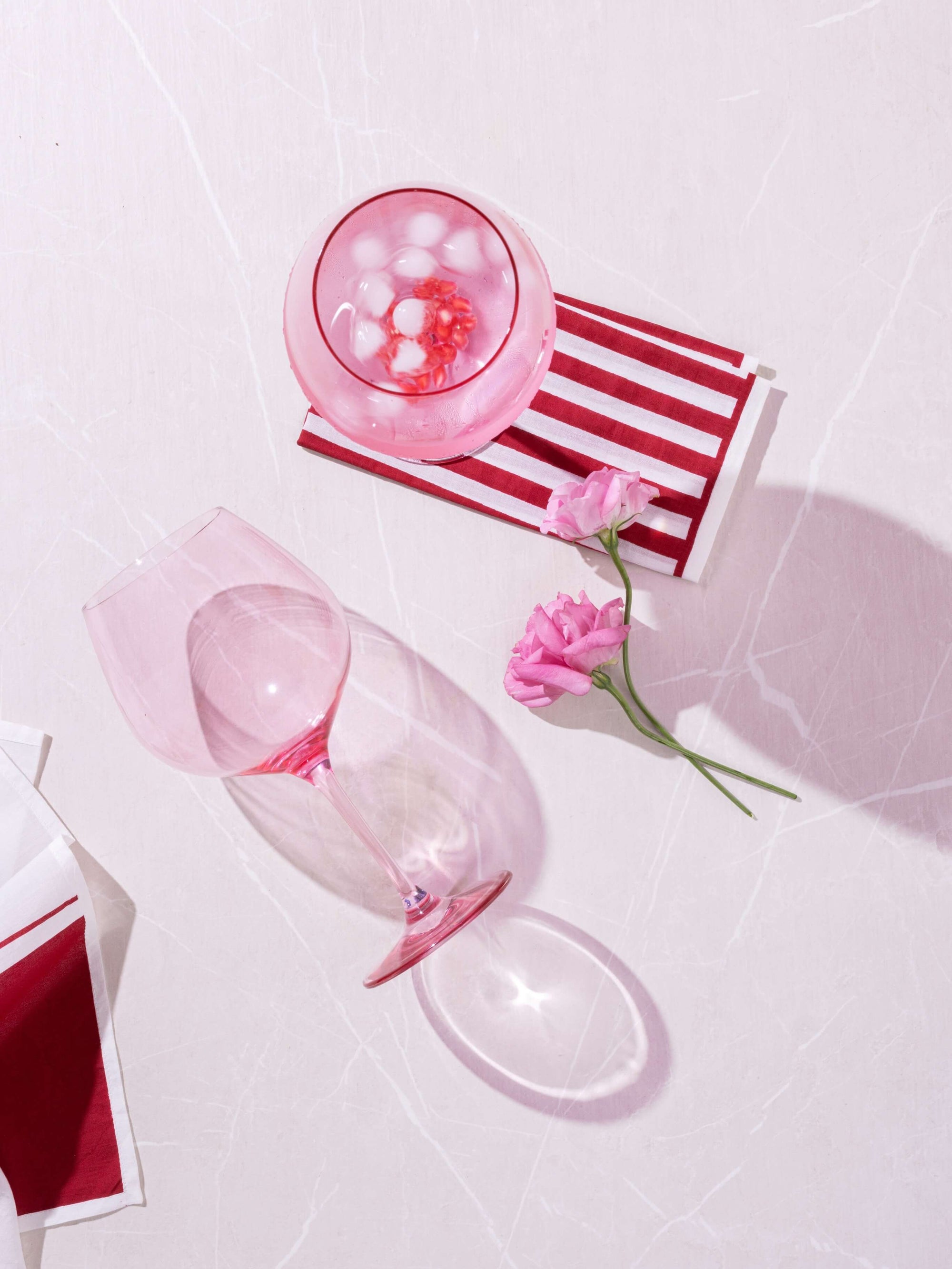 Shop Peonies Pink Gin Goblet Glasses – Premium Quality & Fast Delivery